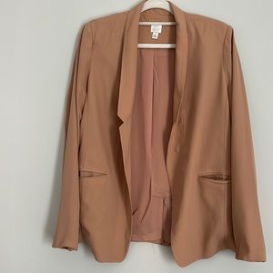 Lauren Conrad blush pink blazer tagged size 14, fits best 10-12